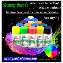 Water Based Aerosol Spray Paint Environment Friendly Water-Based Paint, Spray Can